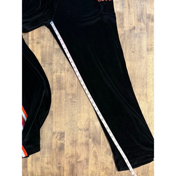 COOGI VTG Y2K Velour Tracksuit Set Jacket Pants Embroidered Black Men’s Size 3XL - Picture 15 of 16